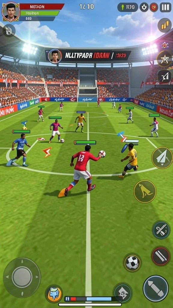 Bergabung dengan teman dalam mode multiplayer.