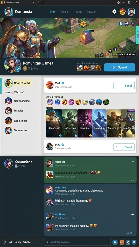 Mode permainan yang variatif dan seru.