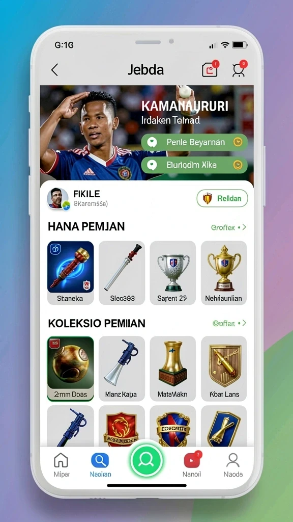 Tampilan antarmuka yang ramah pengguna.
