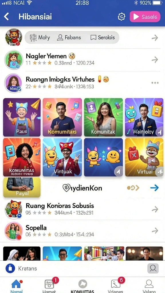 Fitur permainan langsung dengan teman di BETWIN999.