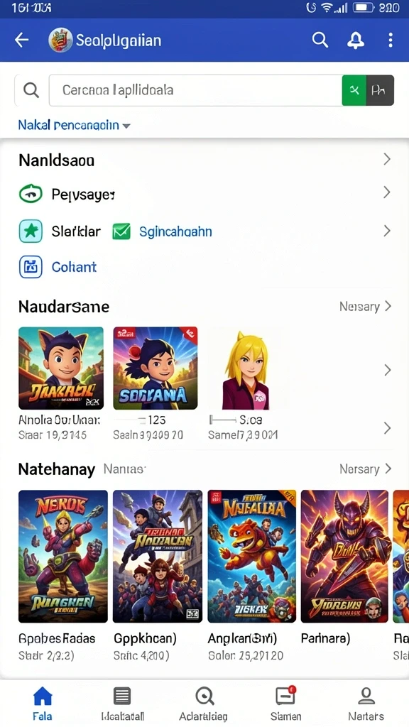 Berbagai pilihan mesin slot menarik.