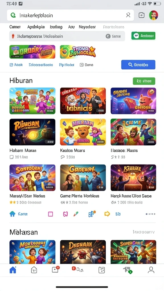 Level yang menantang dengan berbagai rintangan berbeda.