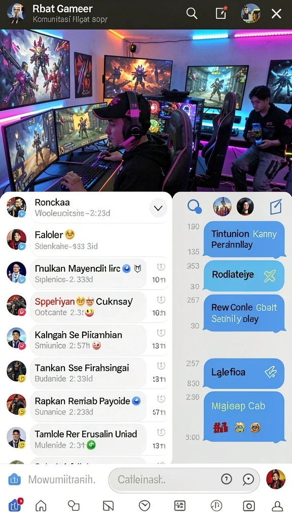Fitur multiplayer yang memungkinkan Anda bermain bersama teman.