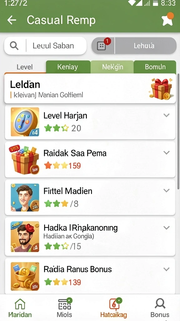 Tampilan antarmuka yang ramah pengguna.