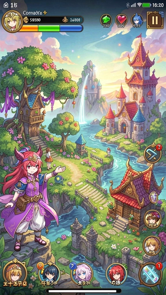 Gameplay seru dengan tantangan yang beragam.