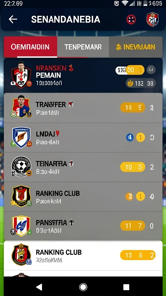 Tampilan antarmuka yang user-friendly.