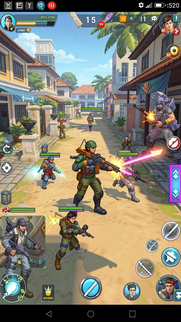 Mode multiplayer yang seru untuk dimainkan bersama teman.