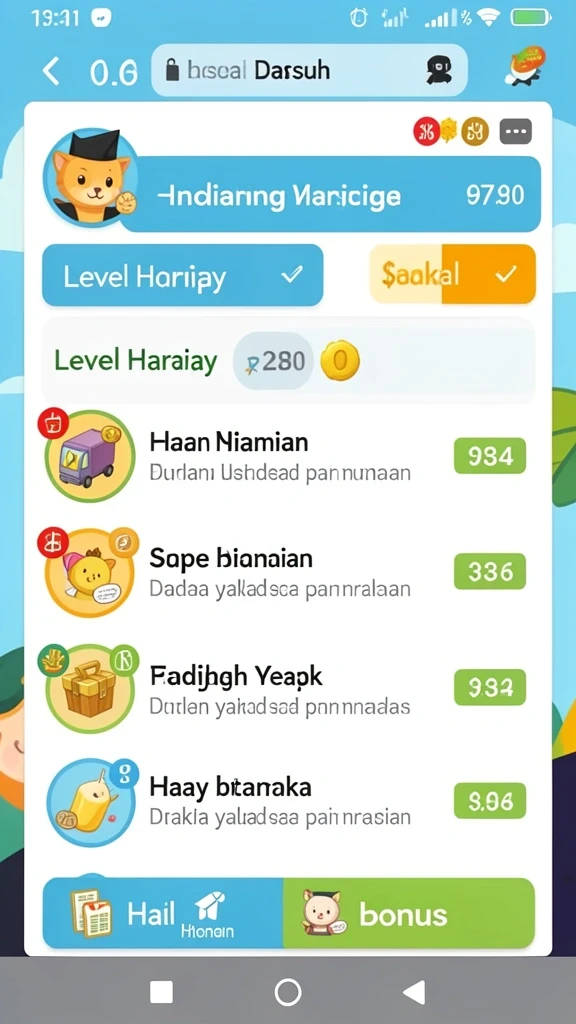 Tampilan antarmuka yang menarik dan mudah digunakan.