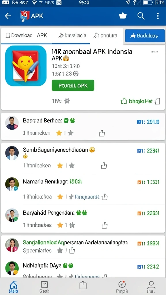 Pemandangan indah dalam game dengan grafis yang memukau.