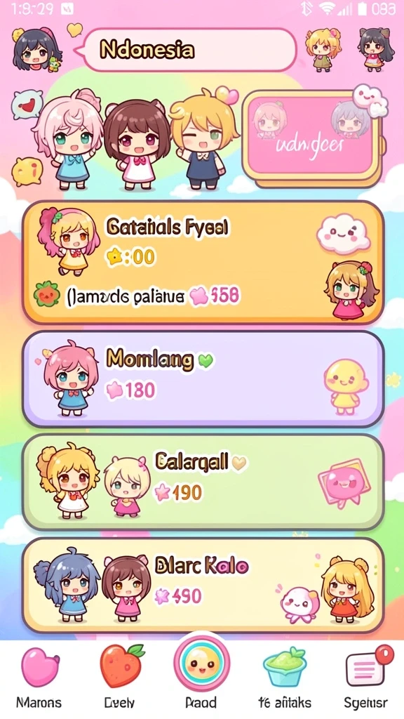 Tangkapan layar memperlihatkan misi mini-game yang seru.