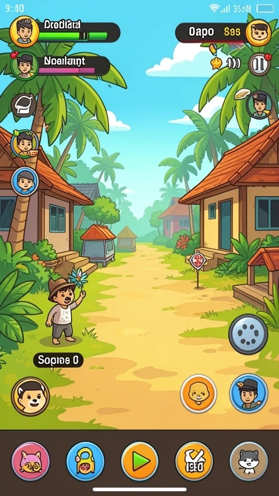 Tampilan antarmuka yang user-friendly dan menarik.