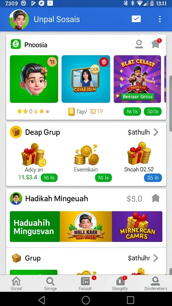 Bonus harian yang menguntungkan untuk pemain.