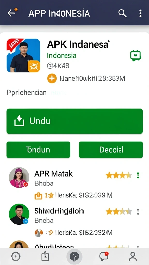 Tampilan awal yang menarik dan mudah dinavigasi.