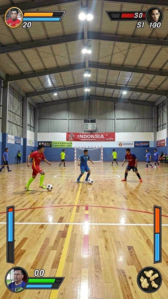 Tampilan awal aplikasi yang menarik.