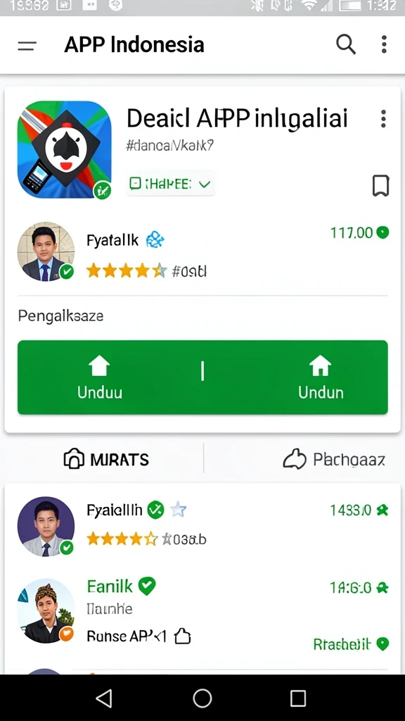 Tampilan antarmuka yang menarik dan intuitif.