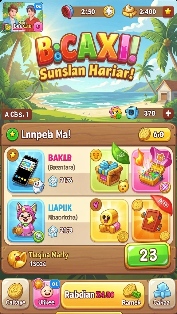 Menampilkan variasi mesin slot dengan tema yang beragam.