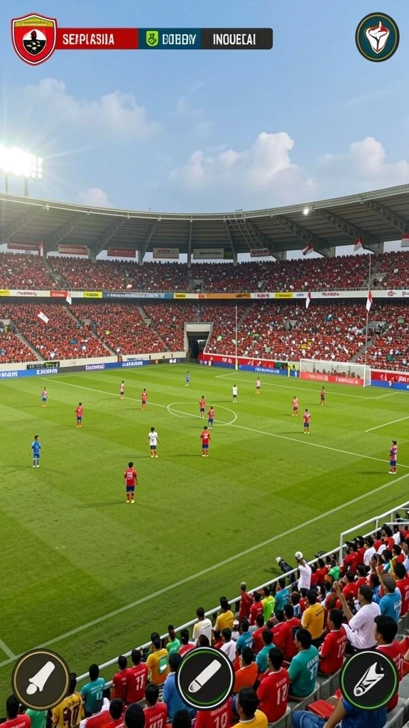 Beragam permainan seru yang tersedia untuk dimainkan.