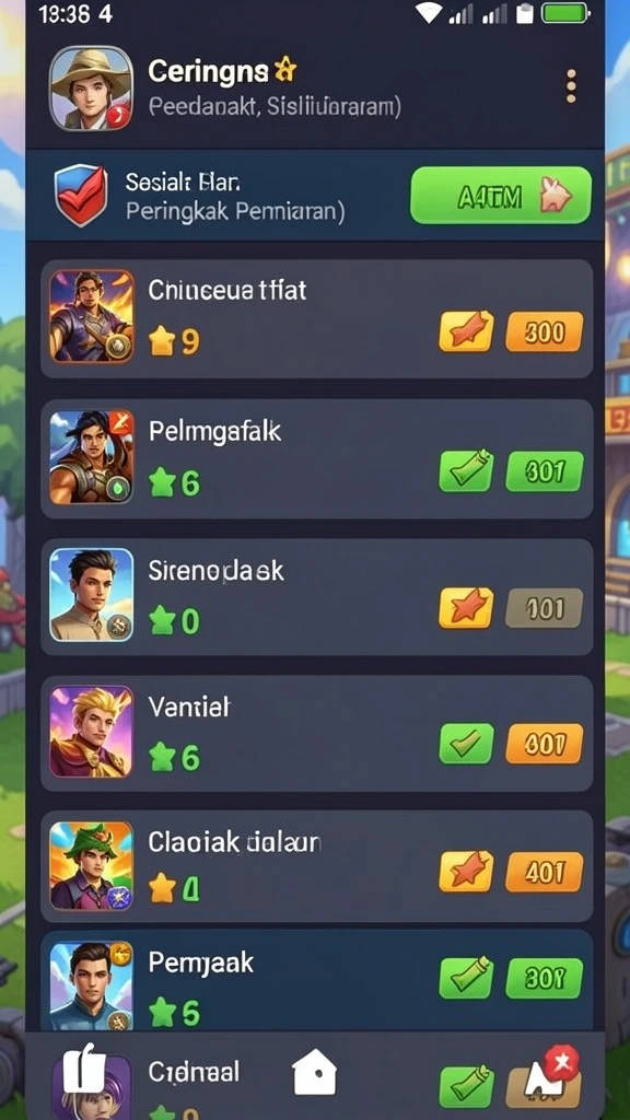 Mode multiplayer untuk bermain dengan teman secara real-time.