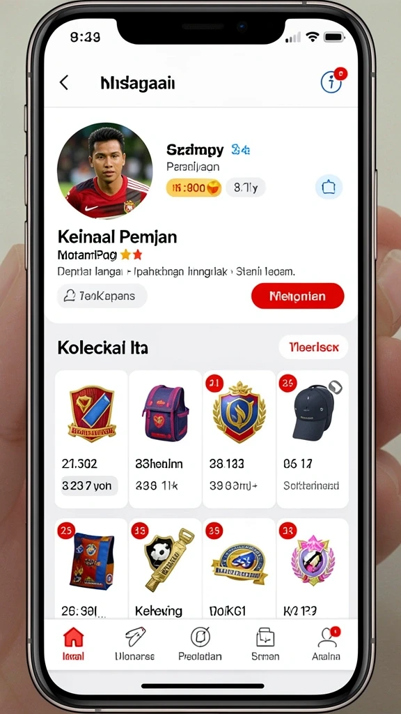 Tampilan antarmuka yang intuitif dan menarik.