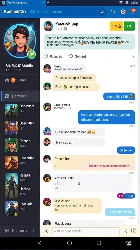 Fitur komunitas untuk berbagi tips dan pengalaman.