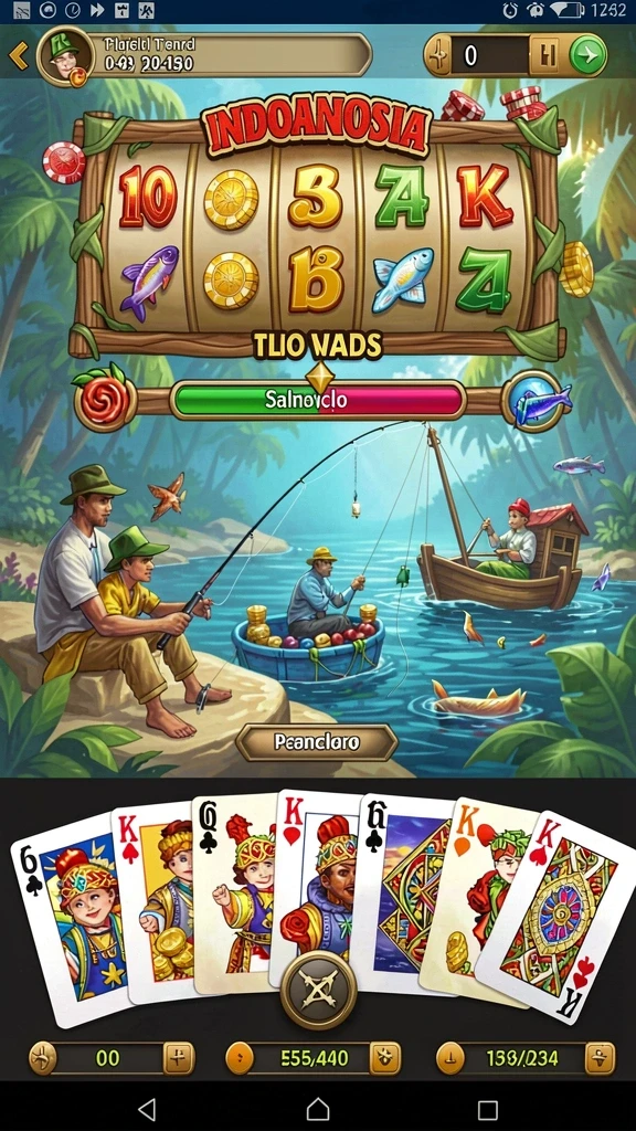 Screenshot ini menampilkan karakter unik yang bisa dipilih pemain.
