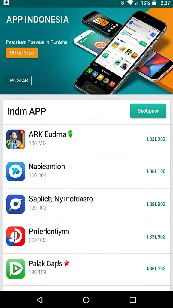 Tampilan antarmuka yang modern dan intuitif.