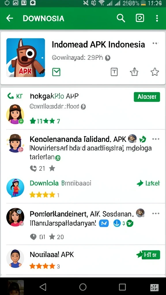 Tampilan awal yang memukau dengan grafis HD.
