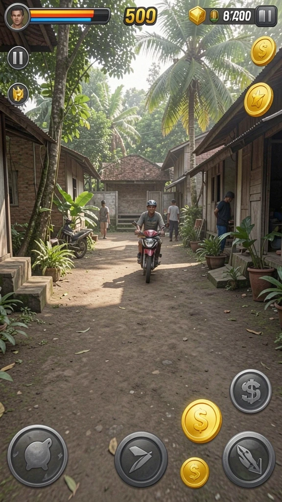 Fitur kustomisasi karakter yang lengkap dan menarik.