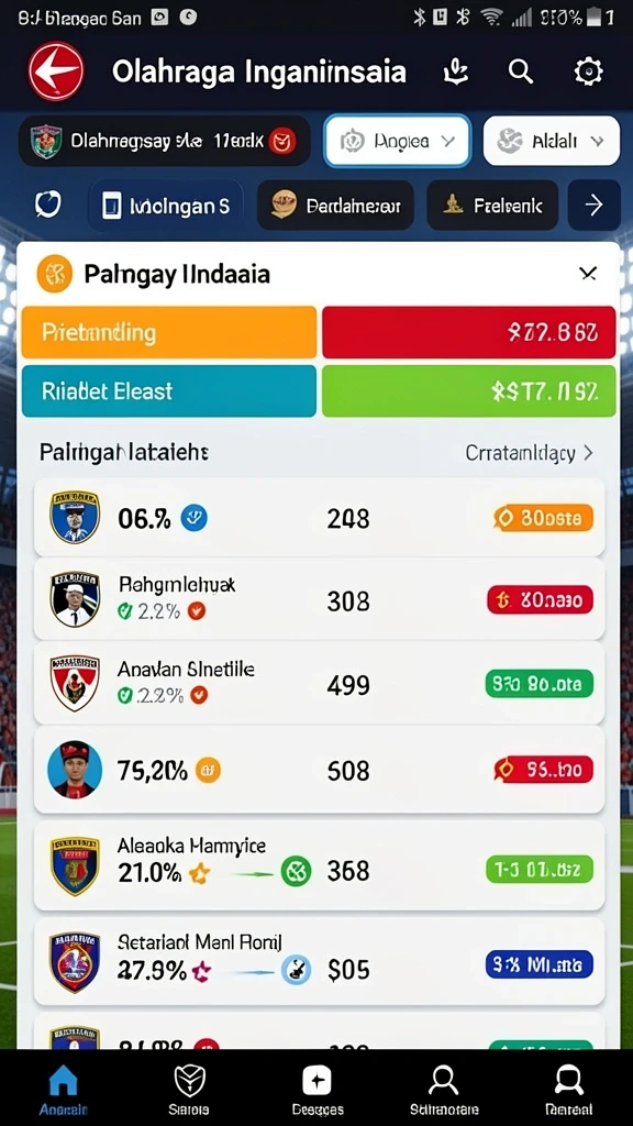 Tampilan awal permainan yang menarik.