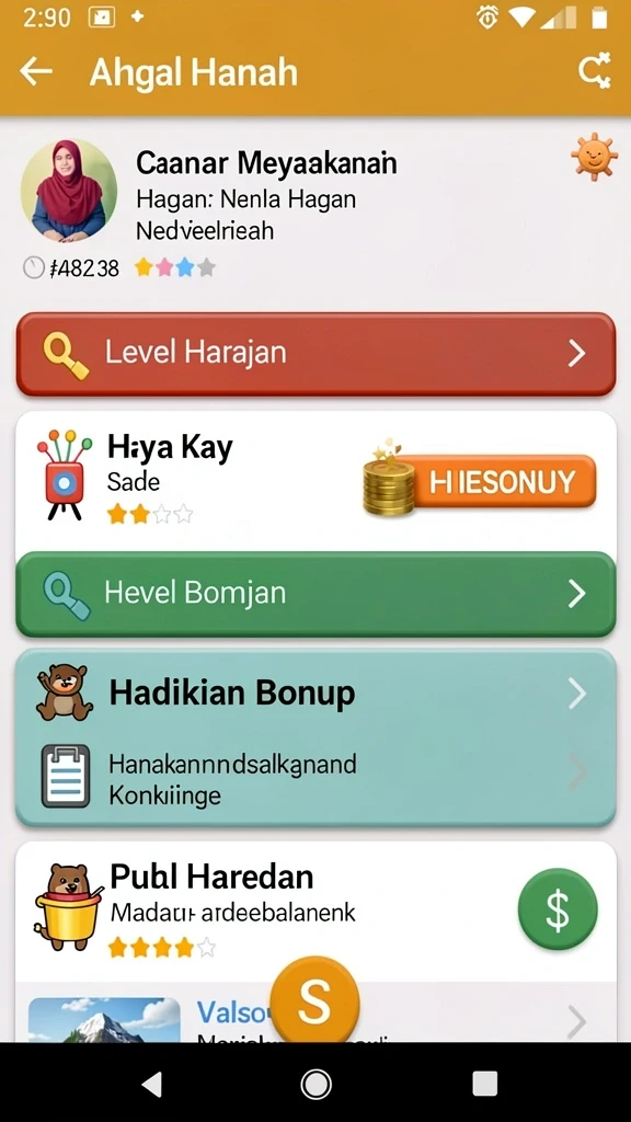 Aksi seru dalam permainan dengan efek visual yang memukau.
