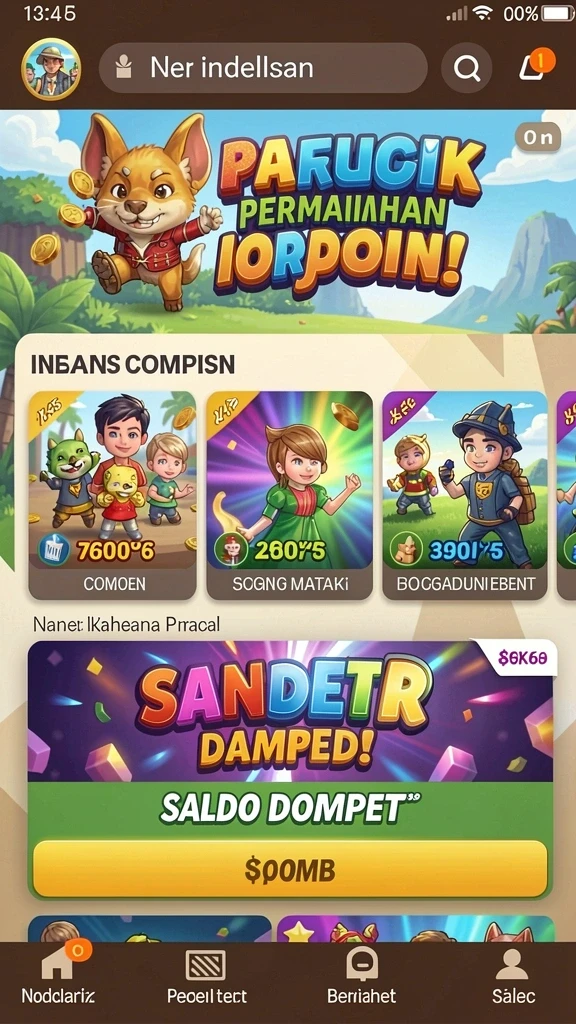 Tampilan antarmuka yang menarik dan mudah dipahami.