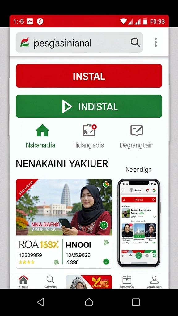 Tampilan antarmuka yang menarik dan mudah digunakan.