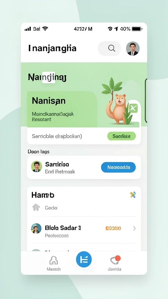 Antarmuka pengguna yang intuitif dan mudah dipahami.